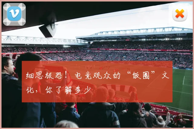 细思极恐！电竞观众的“饭圈”文化，你了解多少